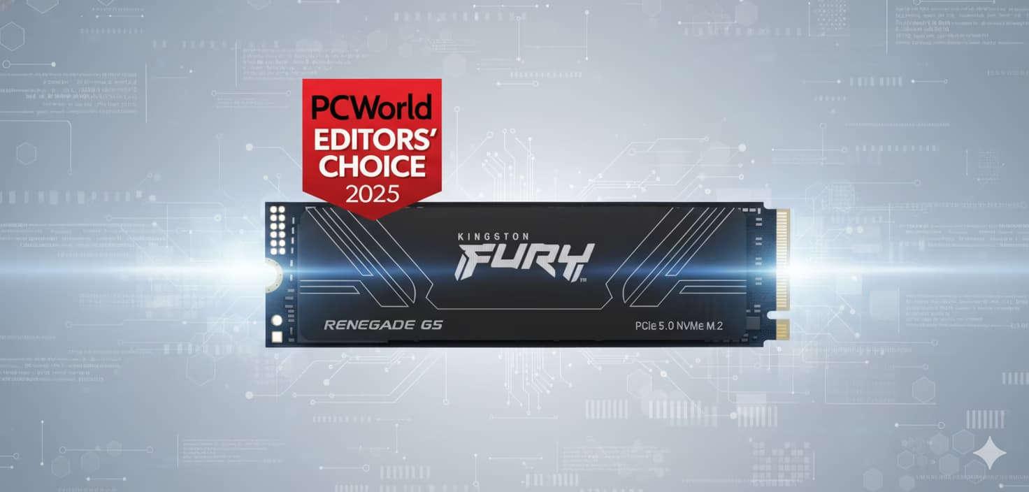 Kingston FURY Renegade G5 adds an 8TB PCIe 5.0 NVMe option — store more, load faster