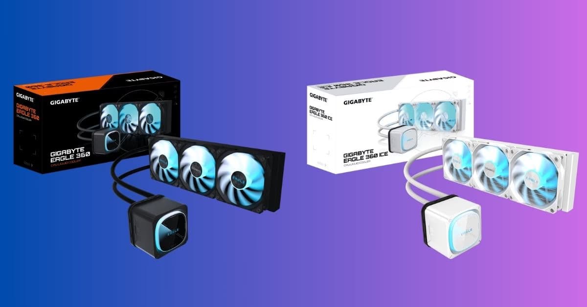 GIGABYTE announces EAGLE 360 AIO liquid coolers