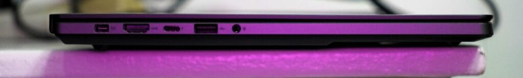 Zephyrus G16 ports left
